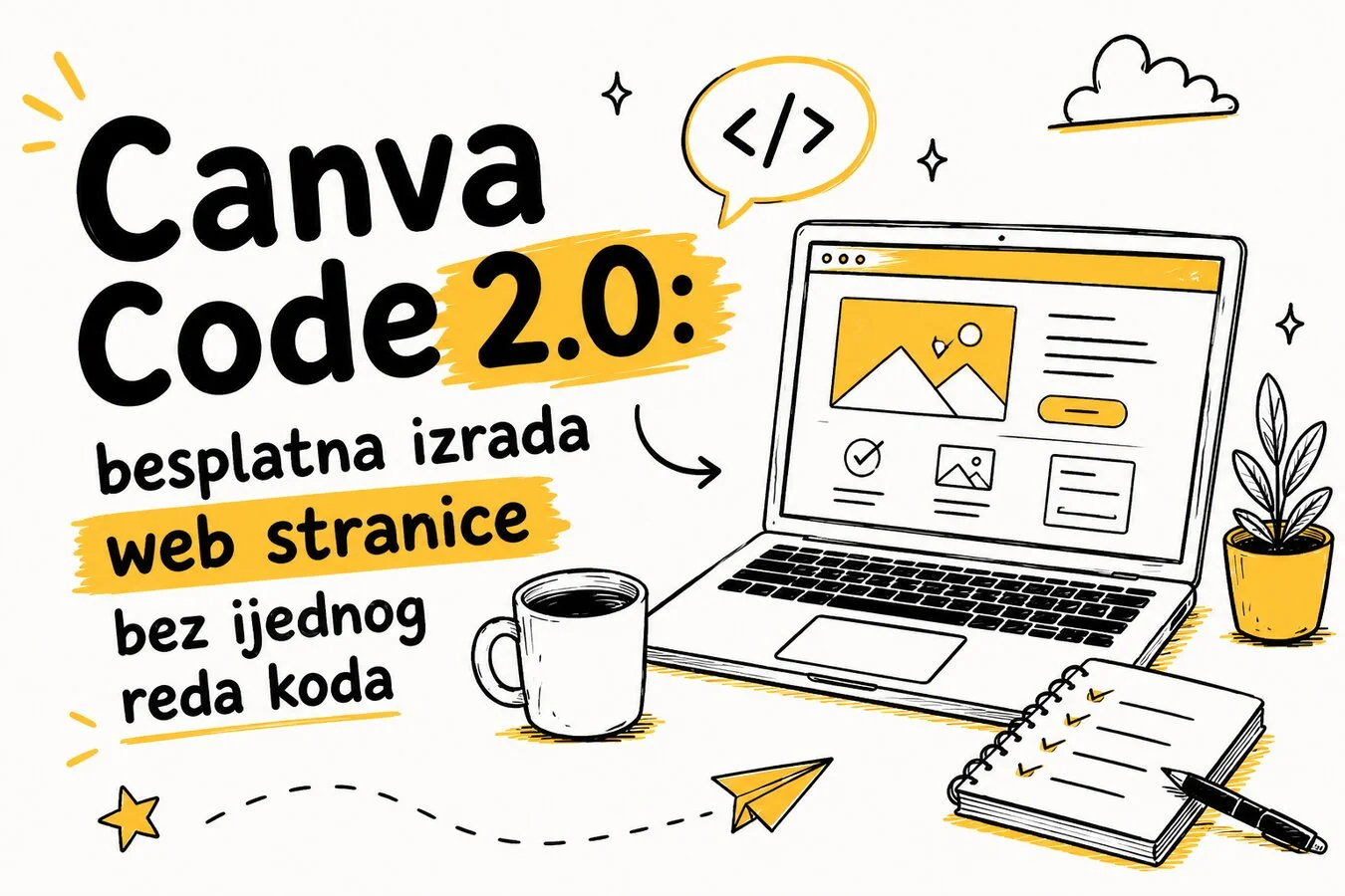 Canva Code 2.0: besplatna izrada web stranice bez ijednog reda koda