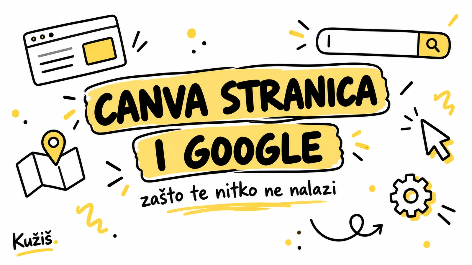 Canva stranica i Google: zašto te nitko ne nalazi