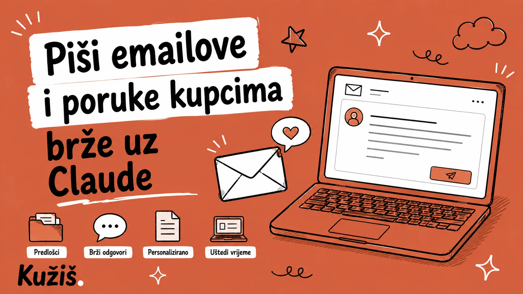 Piši emailove i poruke kupcima brže uz Claude