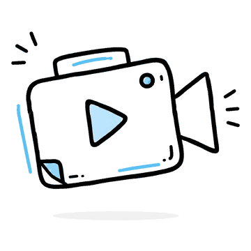 Ilustracija videokamere