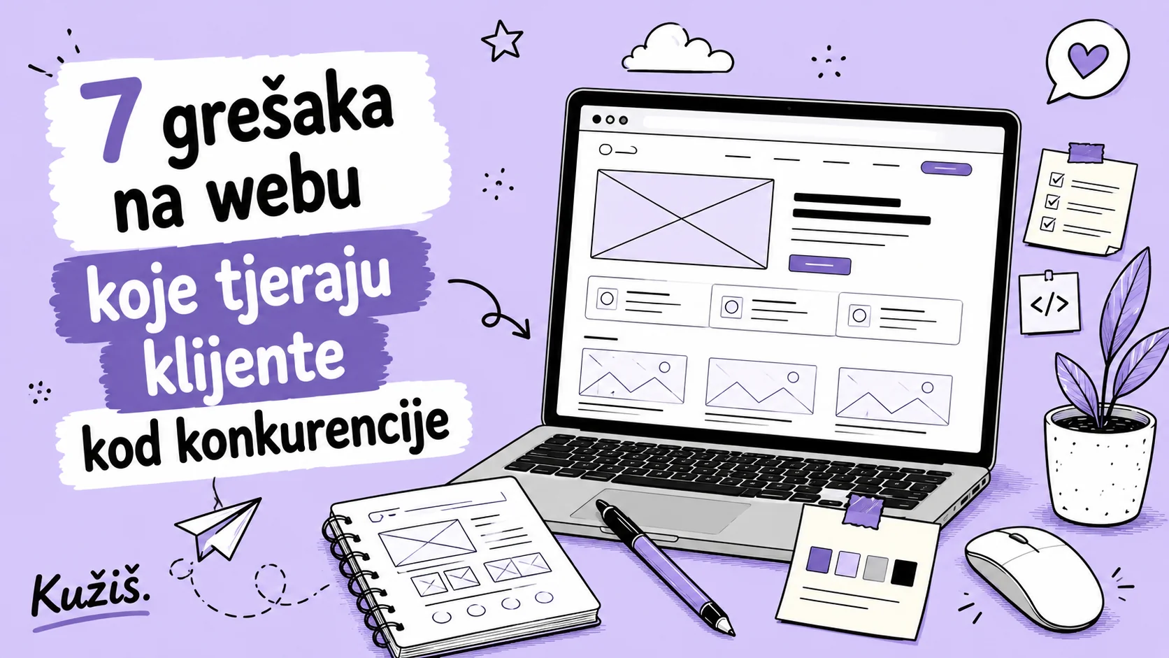 7 grešaka na webu koje tjeraju klijente kod konkurencije